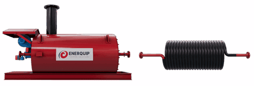 Enerquip Helical Coil Thermal Fluid Heater / Hot Oil Heater