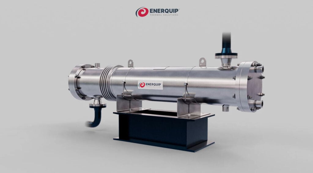 Straight Tube Shell & Tube Heat Exchanger with Expansion Joint from Enerquip Thermal Solutions
