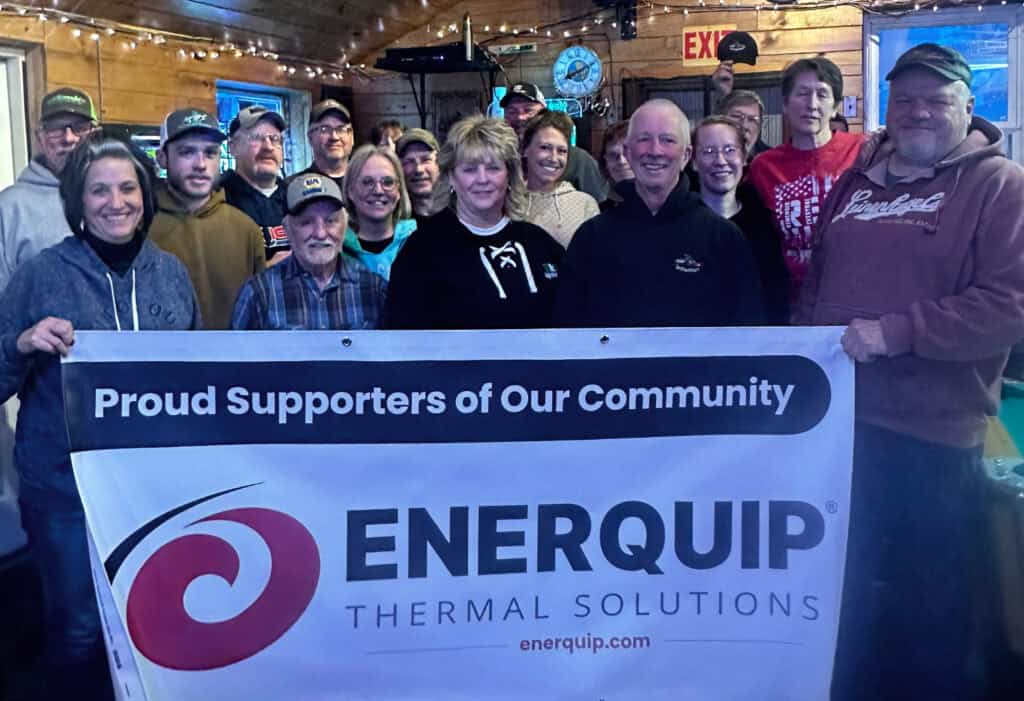 Enerquip Donates $500 to Driftsplitters Snowmobile Club