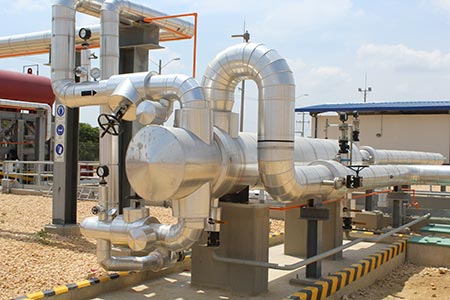 Industrial Shell and Tube Heat Exchanger