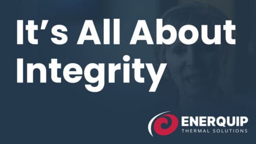 It's all about integrity